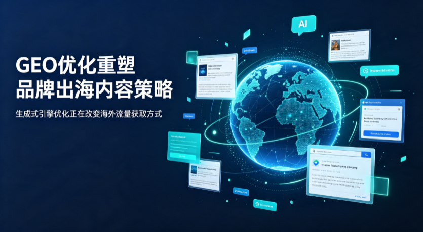 普定县AI 时代 GEO 兴起，品牌出海内容策略迎来重大调整